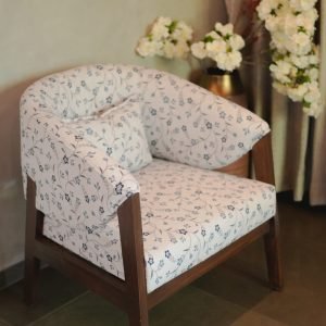 Patterned Armchair